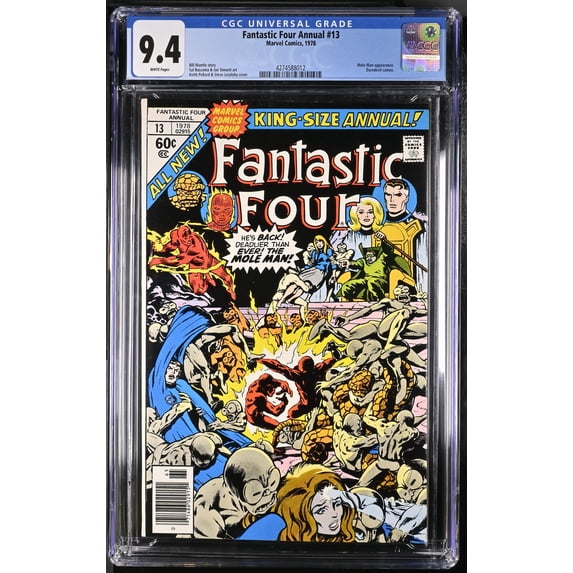 Fantastic Four Annual #13 - CGC 9.4 Comic Book