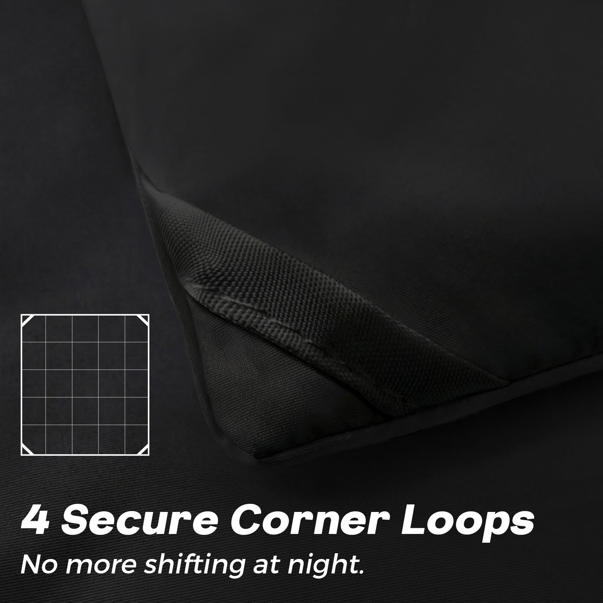 YEPCLUB Comforters Full size, Duvet Insert, All Season Duvet, Black Down Alternative Hotel Comforter, Lightweight Quilt with Corner Tabs, Machine Washable (Black, Full 82x86 Inches)