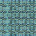 thumbnail image 1 of Ahgly Company Machine Washable Indoor Square Transitional Azure Blue Area Rugs, 4' Square, 1 of 7