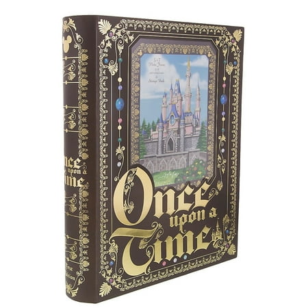 disney parks cinderella castle once upon a time photo frame and storage book