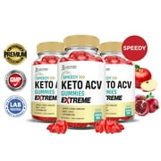 (3 Pack) Speedy Keto Extreme ACV Gummies 2000mg Dietary Supplement 180 Gummys