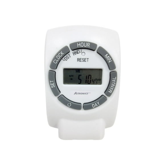 Atron Electro Industries Heavy Duty Digital Timer Indoor - 7 days