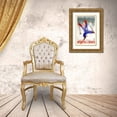 thumbnail image 3 of Vintage Apple Collection 11x14 Gold Ornate Wood Framed with Double Matting Museum Art Print Titled - Winter Sports, 3 of 4