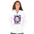 thumbnail image 4 of Kanji Style Betty Boop Be Bold Zip Hoodie Sweatshirt Women Brisco Brands S, 4 of 5