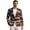 American Flag, variant on Tie Dye Graffiti Print Elegant Suit Jacket, Lightweight Polyester Classic Fit Suit Jacket for Office Casual