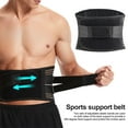 thumbnail image 2 of Sportteer Brace for Lower Back Pain Spinal Stenosis Back Brace Back Brace Adjustable Back Support Belt Lower Back Pain Relief Breathable Lumbar Support for Men Women Fitness Sport, 2 of 9