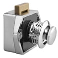 thumbnail image 1 of MasteelfCA 1pc Useful Button Lock Cabinet Door Handle Lock RV Handle Lock Accessory, 1 of 7