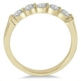 thumbnail image 2 of SZUL Women's 1 Carat TW Five Stone Diamond Wedding Band in 10K Yellow Gold  (J-K-L Color, I2-I3 Clarity), 2 of 3