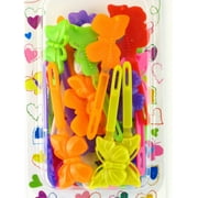 Darling by Tara Kids Plastic Butterfly Hair Barrettes - 28 Pcs.