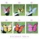 Solar Fluttering Butterflies Electric Butterflies Toy Bird for Garden Yard Patio Decoration