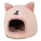 thumbnail image 4 of Casa para gatos portátil, aislada y resistente al viento, para porche comunitario. rosa, 4 of 8