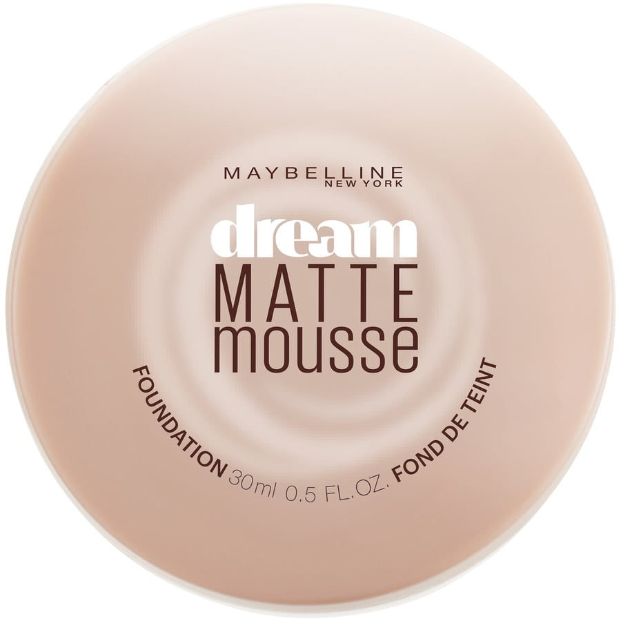 Maybelline Dream Matte Mousse Foundation Makeup, 70 Pure Beige, 0.64 oz