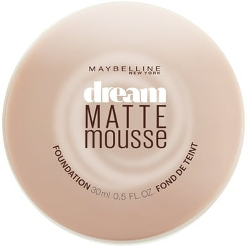 Maybelline Dream Matte Mousse Foundation Makeup, 70 Pure Beige, 0.64 oz