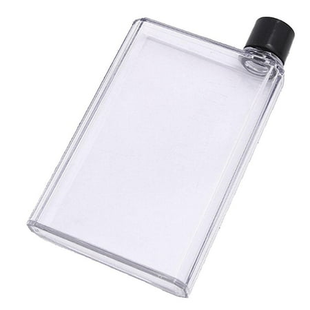 

Flat Bottle | Portable A5 A6 Paper Cup Bottle | 350ml/420ml Notebook Bottle ECO-Friendly BPA Free for School Activity Outdoor Gym