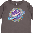 thumbnail image 4 of Inktastic Planet Saturn with Stars Boys or Girls Long Sleeve Toddler T-Shirt, 4 of 5
