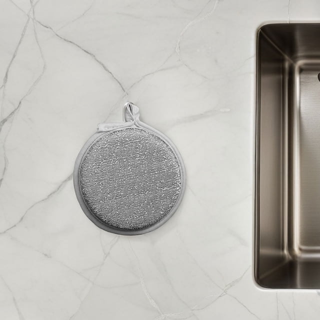 BESTYASH 20Ud Esponjas Fregadoras Para Cocina Con Plateado Y Uso Multipropósito