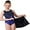 Black/Starry Sky, variant on Asoul Gymnastics Leotards for Girls Dance Unitards Shorts Outfits Activewear,3-piece Sets,4-10Years