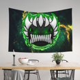 thumbnail image 4 of Demon Geometry Dash Game Tapestry 60*40 Inch Decor Wall Hanging Art Tapestries Mural Banner For Bedroom Livingroom Dormitory, 4 of 9