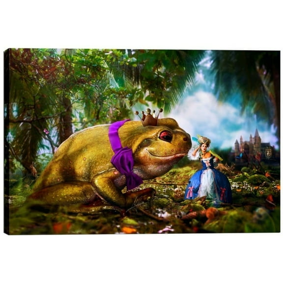 Cortesi Home Mario Sanchez Nevado's 'The Unloved Ones' Giclee Canvas Wall Art - Green 40 x 60