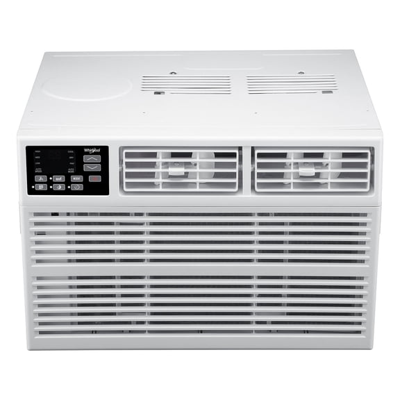 Whirlpool 10,000 BTU 115V Window-Mounted Air Conditioner with Remote Control, WHAW101CW