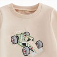 thumbnail image 5 of TOWED22 Toddler Boy Clothes Baby Fall Winter Outfit Print Graphic Long Sleeve Sweatshirts and Stretch Pants Set, 5 of 8