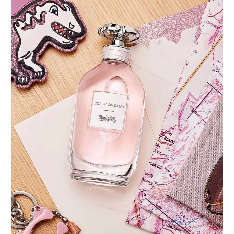 Coach Dreams Eau De Parfum Spray 3 oz, Floral Perfume with