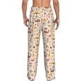 thumbnail image 3 of Daiia UAE Travel1 Men's Sleep Pant with Pockets and Drawstring,Pajama Pants-Large, 3 of 9