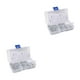 thumbnail image 1 of sweethay 100PCS Heavey Duty Zinc Plated Hair Pin Cotter R Clip Pin Hitch Tractor Lawn Mpver y caja de almacenamiento plata 2piezas sweethay CBP435537, 1 of 6