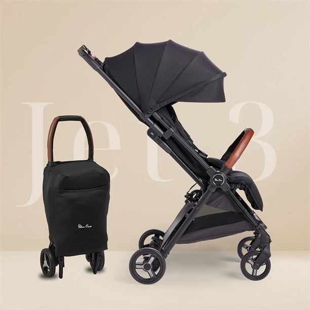Silver Cross Jet 3 Super Compact Stroller -Black - Walmart.ca