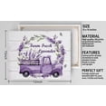 thumbnail image 4 of Funny Vintage Canvas Wall Art Decor, Farm Fresh Lavender Canvas Prints Poster Wall Art for Bathroom Decor, Country Farmhouse Canvas Wall Art for Bathroom Decor, Rustic Bathroom Print Sign 12x15, 4 of 4