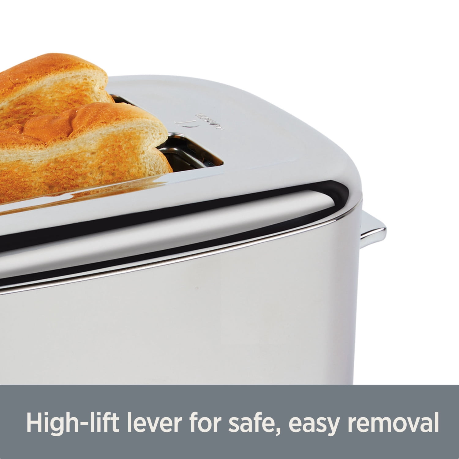 All-Clad Electric Stainless Steel Toaster with Extra Wide Slots, 2 Slice, LED Display, Silver