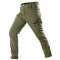 thumbnail image 2 of Tactical Cargo Pants for Men 2025 Fall Winter Outdoor Lined Waterproof Combat Military Pants Mens Trousers, 2 of 3