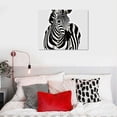 thumbnail image 5 of BCIIG Baby Safari Animals Prints   Adorable Furry African Portraits Wall Art Nursery Decor - Gorilla - Elephant - Zebra - Giraffe - Leopard - Lion 20x16in, 5 of 6