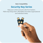 Yubico - Security Key C NFC - Basic Compatibility - Multi-factor authentication (MFA) USB-C