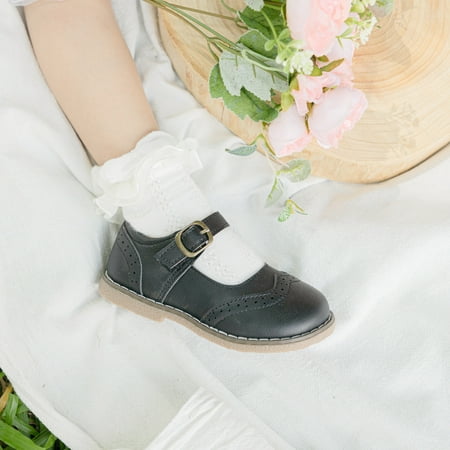 

Toddler Girls Mary Jane Dress Shoes Party Wedding Shoes