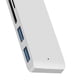 thumbnail image 3 of Adaptador Dual Type-C Hub 2 puertos USB 3.0 Adaptador de lector de tarjetas TF para MacBook (Plata), 3 of 7