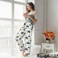 thumbnail image 6 of Picia Tractor And Vehicle Womens Soft Woven Cotton Elastic Waistband Sleep Pajama Pant Lounge Sleep Pant With Pockets And Drawstring-Small, 6 of 9