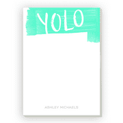 Personalized Back To School 5 x 7 Notepad - Unique Style