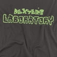 thumbnail image 2 of Dexters Laboratory Dexters Logo Women's T Shirt, Charcoal, Large, 2 of 6