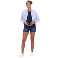 thumbnail image 4 of Savi Parker Women's Maternity Knit Denim Shorts, 4 of 6