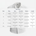 thumbnail image 3 of Daiosportswear Men'S Eyelets Summer Lapel Shirts - Loose Button Down Short Sleeve Hawaiian Beach Shirts White XL(XL), 3 of 8