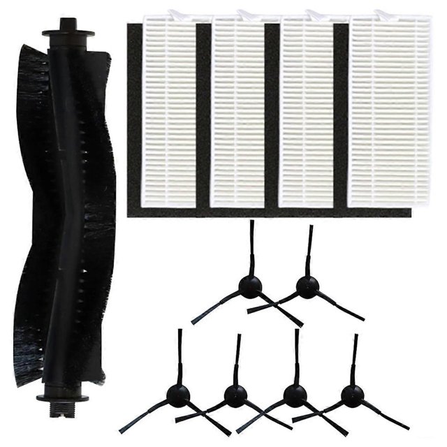 Main Brush Side Brush Filter Set for X20 SW+ / 11415, for X21 SW+ / 11500 Vacuum Cleaner Parts