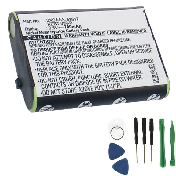 Two-Way Radio Battery Fits Motorola SX800 FV700 SX500 KEBT-086B 3XCAAA 53617