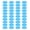 Blue, variant on BOKYAN 40pcs Pink Sensor Patches Water Resistant Sweat Resistant Adhesive Breathable Tape For Fitness Exercise (6.69 inches / 17 cm)