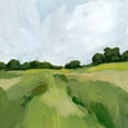 thumbnail image 3 of Barnes, Victoria 12x12 Black Modern Framed Museum Art Print Titled - Field Path II, 3 of 5