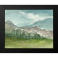 thumbnail image 2 of Harper, Ethan 24x20 Black Modern Framed Museum Art Print Titled - Plein Air Mountain View II, 2 of 5