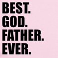 thumbnail image 2 of CafePress - Best Godfather Ever Body Suit - Baby Light Bodysuit, Size Newborn - 24 Months, 2 of 4