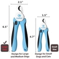 thumbnail image 4 of Cortador de uñas Gonicc para perros y gatos con protector de seguridad, 4 of 6