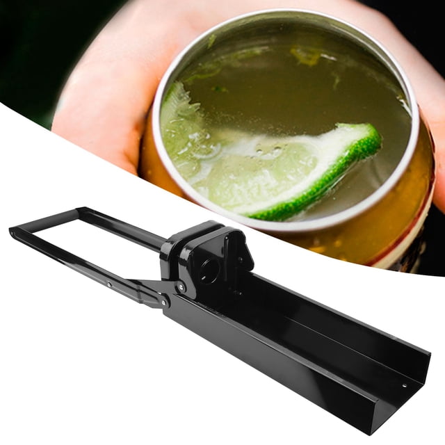 Puede Trituro, EmpUjar a la Mano una Cerveza de Soda de Servicio Pesado, Un Ramador de Cerveza de Plástico de Hierro Ecológico Ecológico para Reciclar Refrescos de aluminio.