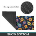 thumbnail image 6 of Pioneer Flower Floral Print Pattern Kitchen Rugs Sets Of 2, Anti Fatigue Non Slip Washable Floor Mats for Kitchen Sink Laundry, 17X30 Inch + 17X47 Inch, 6 of 6